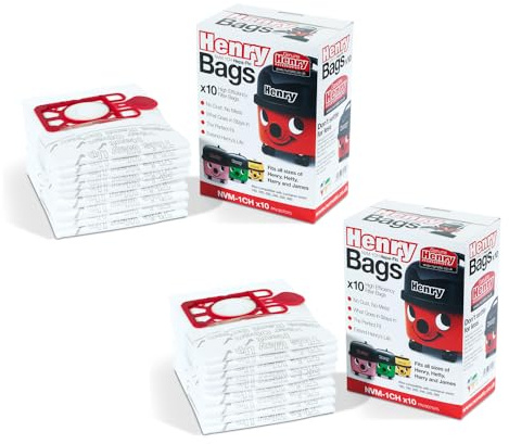Henry Genuine NVM-1CH HepaFlo Vacuum Bags, Pack of 20
