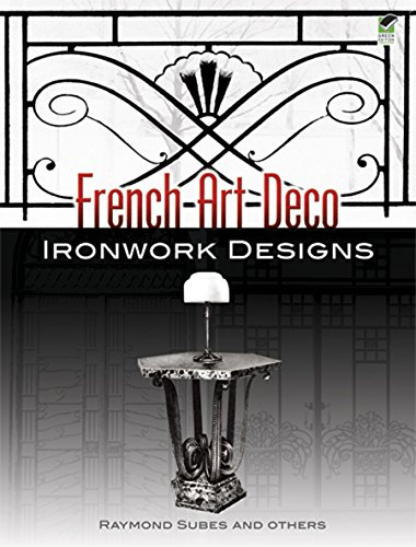 French Art Deco Ironwork Designs (Dover Jewelry and Metalwork)