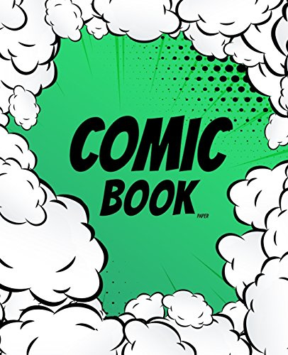 Comic Book Paper: Create Your Own Comics Book,Comic Panel,For drawing your own comics, idea and design sketchbook,for artists of all levels 7.5x9.25 (blank cartoon drawing, Band 1)