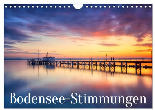 Bodensee-Stimmungen (Wandkalender 2025 DIN A4 quer), CALVENDO Monatskalender