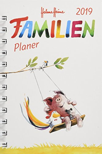 Helme Heine Familienplaner Buch A6 - Kalender 2019