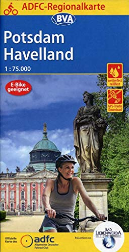 ADFC-Regionalkarte Potsdam Havelland, 1:75.000, mit Tagestourenvorschlägen, reiß- und wetterfest, E-Bike-geeignet, GPS-Tracks Download (ADFC-Regionalkarte 1:75000)