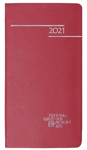 365 mal Gottes Wort 2021: Kalender 2021 in Feinleinenstruktur, rot
