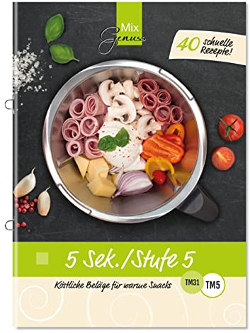 5 Sek./Stufe 5: Köstliche Beläge für warme Snacks aus dem Thermomix