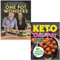 The Hairy Bikers' One Pot Wonders By Hairy Bikers & The One Pot Ketogenic Diet Cookbook By Iota 2 Books Collection Set