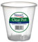AMK® Stewart Clear Orchid Pot 13cm Plastic Flower Plant For Optimal Growth See Through Tub