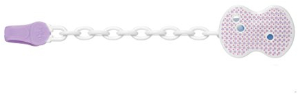 Chicco Clip con Catenella, 0M+, Colori Assortiti