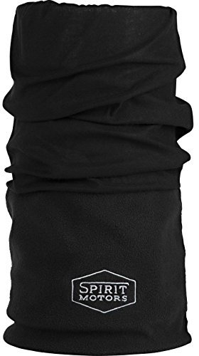 Spirit Motors Multifunktionstuch, Multituch Fleece Multifunktionstuch 1.0 schwarz, Unisex, Multipurpose, Winter, Polyester, Einheitsgröße