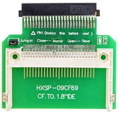 CY CF Kompakt-Flash-Speicherkarte auf 50pin, 1,8 Zoll IDE-Festplatte, SSD Umsetzer, Adapter für Toshiba von CY