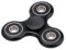 Waitiee Fidget Toys Hand Spinner Finger Spielzeug für Kinder und Erwachsene Spielzeug Geschenke (Black)