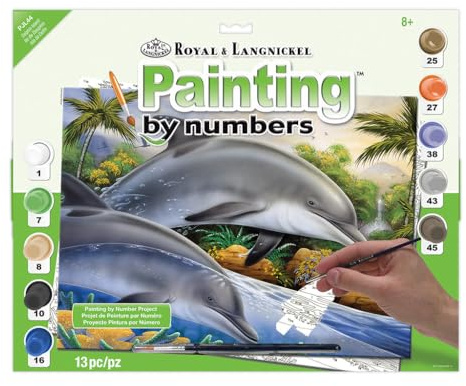 Junior Large Paint Dolphin is