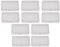 VBESTLIFE Game Case, transparente Antistaub, Spiel Tasche Patrone für Game Boy Advance GBA,10 Stücke