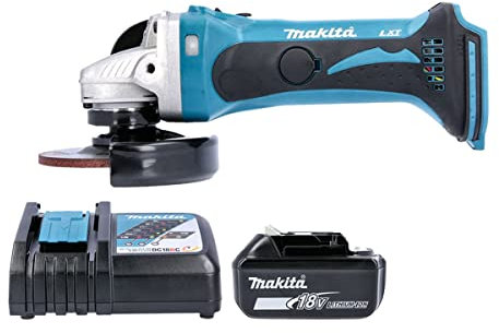 Makita DGA452 18v 115mm Angle Grinder with 1 x 6Ah Battery, Charger