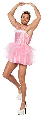 Männerballett Ballerina Kostüm für Herren 56