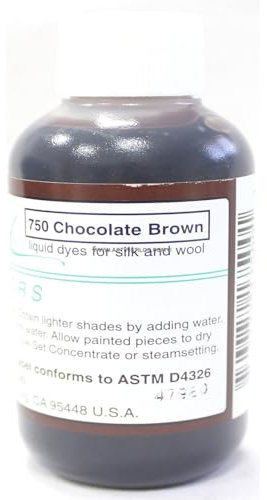 Artipistilos Tinte Para Seda Y Lana Jacquard Silk Colors - 59 Ml., Chocolate - Tintes Líquidos