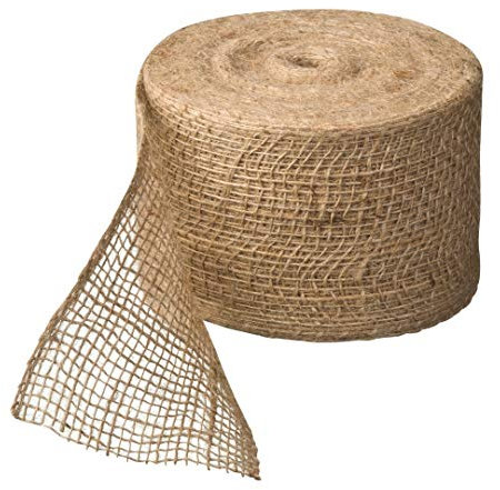 Nature Rouleau de Toile de Jute tissée