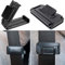 Lot de 2 Clips de Réglage de la Ceinture de sécurité, Ajusteur de Ceinture de sécurité, Régulateur d'arrêt, Empêche la Ceinture de frotter sur Votre Cou, 5,3 cm, Largeur de la Ceinture, Noir