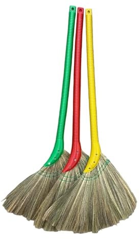 Escoba de paja Choi Bong de Vietnam 2 piezas - 40 pulgadas