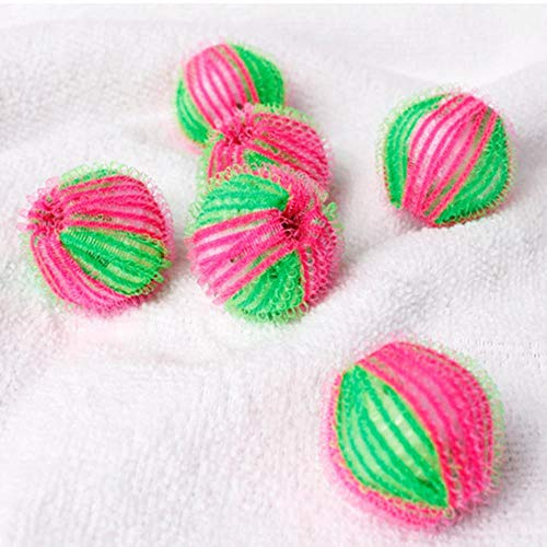 4 Shaped Household Laundry Ball Anti-Wickel-Tuch-Pflege-Reinigungs-Kugel-weicher Plastikhauptwaschmaschinen-Kugel-trockene Wäscherei-Produkt, 6pcs