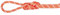Mammut Alpine Classic Rope 8,0 mm Classic - Orange/White LG 50