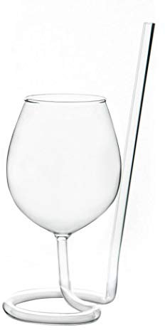 SIPSIP Wine Glass | The Wine Glass with a Straw