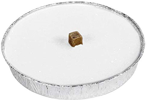 Burgenstern Flammschale Flammdose Outdoorkerze Gartenkerze Partykerze Feuerschale (10 Stück, Flammschale)