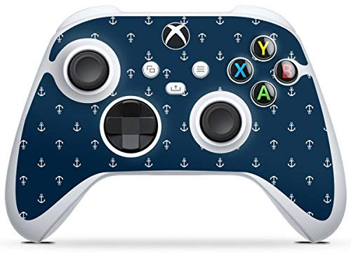 DeinDesign Skin kompatibel mit Microsoft Xbox Series S Controller Folie Sticker Anker Segeln Muster