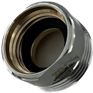 Gewindeadapter zum Anschluss an Wanne oder Dusche zur Heizung befüllen 1/2 IG und 3/4 AG (ca.26.5mm) Heizung befülladapter