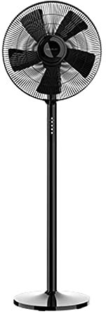 Cecotec Ventilador de pie con Mando a Distancia y Temporizador EnergySilence 550 Smart. 55 W, 5 Aspas de 40 cm de Diámetro, Oscilante, 3 Velocidades, 2 Alturas, Motor de Cobre, Negro