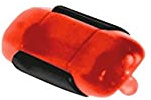 herpa - Zubehör Warnlichtbalken Hänsch DBS 4000 für PKW, orange (Inhalt: 12 Stück)