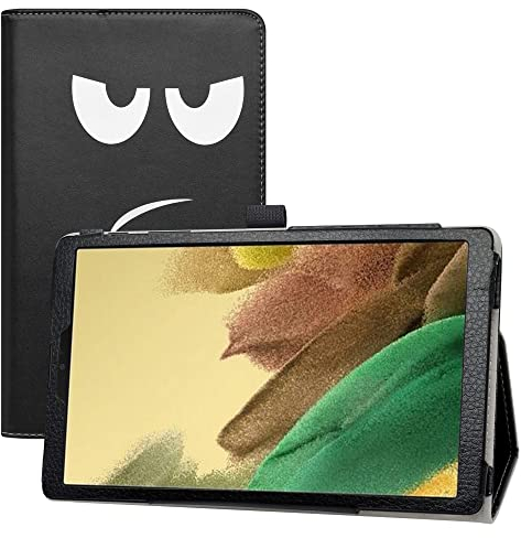LIFANG Funda para Samsung Galaxy Tab A7 Lite,Soporte Cuero con Slim PU Funda Caso Case para 8.7 Samsung Galaxy Tab A7 Lite (SM-T220 T225) Tableta,Don't Touch