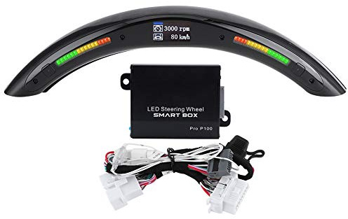 Pantalla LED del Volante Volante LED de Alto Rendimiento de 4.ª Generación Luces Indicadoras de Cambio de Pantalla Digital Race Juegos de Módulos OBD2