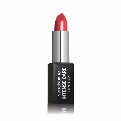 Sandstone Scandinavia - Intense Care Lipstick, Hypoallergen, Hochpigmentierter, Langlebig, Feuchtigkeitsspendende und pflegende Formel, Vegan, ohne duft oder Geschmack (42 New Spring, 3,5 g)
