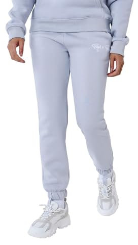 Project X Paris Bas de Jogging Femme Signature Bleu Glacier S