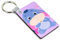 Porte-clé en bois Bourriquet ours winnie dessin animé amis Eeyore Ref 23