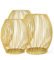 3er Oval Kerzenständer Set Metall Laterne Kerzenhalter Stabkerze Kerzenleuchter Kreativ Vintage Kerzen Ständer für Wohnzimmer Schlafzimmer Geburtstag Hochzeit Weihnachten Essen Tischdeko (Gold)