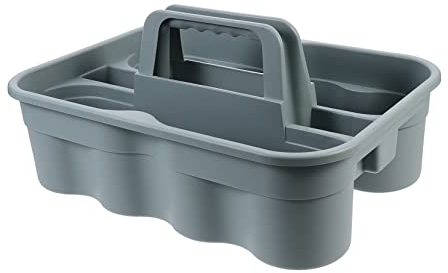 VILLFUL 1stk Reinigungskorb Organizer Für Reinigungsmittel Eimer Mit Reinigungsgriff Reinigungswerkzeug Werkzeugkorb Reinigen Reinigungsorganizer Mit Griff Gefäßwerkzeuge Plastik