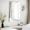 Artloge Spiegel Wand dekorative Flurspiegel 50×70 cm, Wohnzimmer Spiegel Rechteckig Dekospiegel Silber abgeschrägter Spiegel HD Hochwertiger Hängespiegel für Wohnzimmer Schlafzimmer Badezimmer
