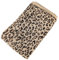 Linnea Duschtuch aus reiner Baumwolle, 70 x 140 cm, Kollektion Leopard, Beige