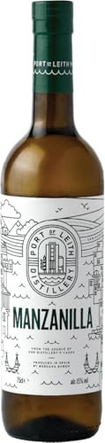 Port of Leith Distillery Manzanilla Sherry | Dry Fortified Wine | Crafted in Spain | 75cl | 15% ABV | Light, Refreshing & Citrusy