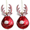 1 Paar Weihnachtselch-Kugel-Ornamente, Weihnachtsbaum-Anhänger, Hochzeit, Party, Jahr, Weihnachtsdekoration, Geschenk, Navidad, Weihnachtsschmuck, Ornamente, Weihnachtskugel, Elch-Anhänger