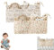 Babybett Organizer,Baby Kinderzimmer Organizer,Kinderzimmer Hängender Bett Organizer,Babybett Organizer Hängend,Organizer Beistellbett Baby für Weihnachten Hängen an Krippe Oder Wickeltisch,2 Stück