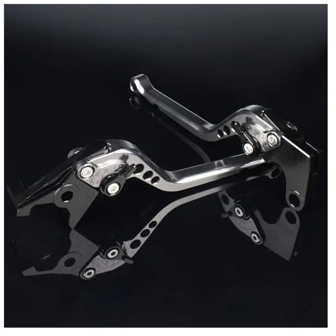 ERUEUBGRM Moto Leve Freno Frizione Regolabili per Vespa PX Modelli A Disco LML 125 150 200 per Star PX125 PX150 Freno Frizione(Grigio 177mm)