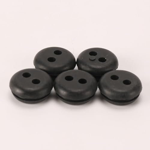 5pcs/lot 2 & 3 Hole Fuel Gas Line Grommet Fit for Homelite for Kawasaki for MTD Ryobi for Grass Trimmer Replacement Spare Parts Tools(2 Hole Big)