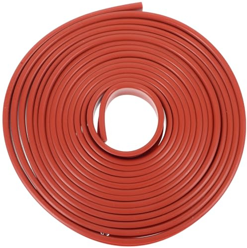 VILLFUL Self-Adhesive Veneer Edging Strip Brown Flexible Furniture Counter Edge Trim for Cabinets Cupboards Tables Banding Tape with Strong Adhesion for Plywood Surfaces