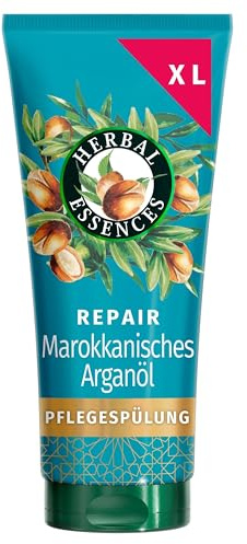 Herbal Essences Repair Marokkanisches Arganöl Pflegespülung 350ml | für Geschädigtes Haar, Intensive Pflege für Weicheres, Glatteres Haar, mit Reinem Arganöl, Vegan und Tierversuchsfrei