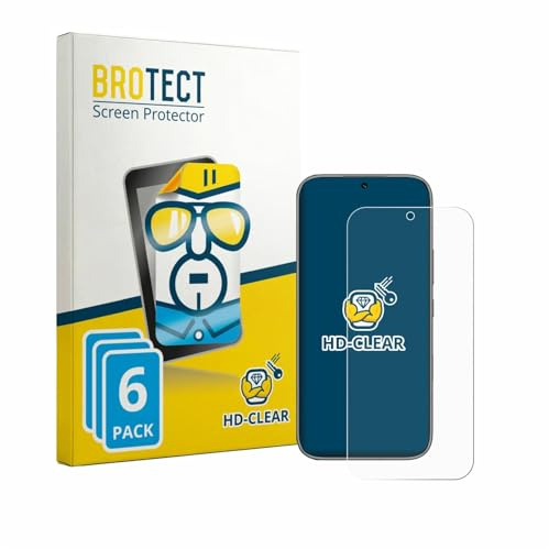 BROTECT 6 Stück Schutzfolie für Honor 600 Displayschutz Folie Made in Germany, Ultra-Klar