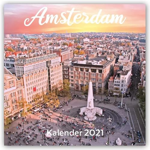 Amsterdam 2021 - 16-Monatskalender: Original BrownTrout-Kalender [Mehrsprachig] [Kalender] (Wall-Kalender)