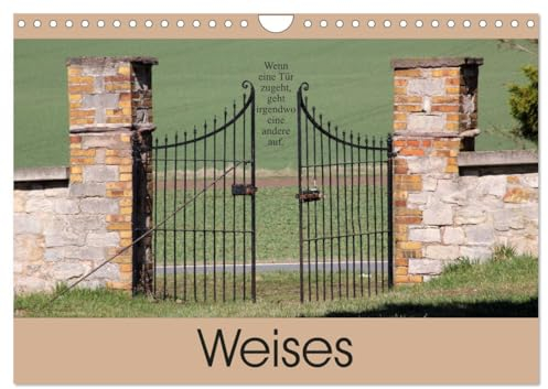 Weises (Wandkalender 2025 DIN A4 quer), CALVENDO Monatskalender