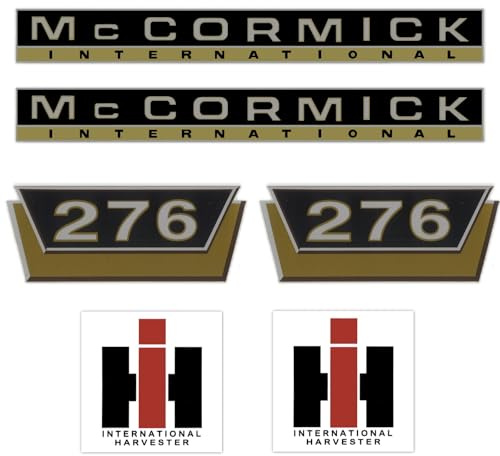 IHC McCormick 276 Gold Klein - Traktor Schlepper Aufkleber Klebefolie